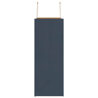 Sacchetti di Carta 250 pz con Manici Blu 32x17x44 cm