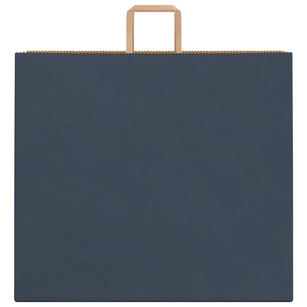 vidaXL Sacchetti di Carta 250 pz con Manici Blu 54x15x49 cm