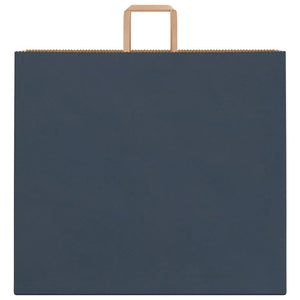 vidaXL Sacchetti di Carta 250 pz con Manici Blu 54x15x49 cm