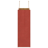 Sacchetti di Carta 50 pz con Manici Rossi 26x12x35 cm 4101968