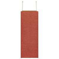 Sacchetti di Carta 50 pz con Manici Rossi 32x17x44 cm