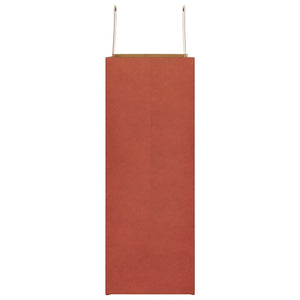 Sacchetti di Carta 50 pz con Manici Rossi 32x17x44 cm