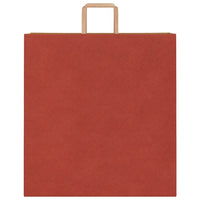 Sacchetti di Carta 50 pz con Manici Rossi 45x17x48 cm 4101975