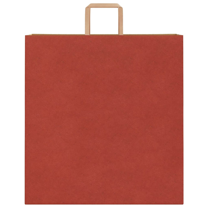 vidaXL Sacchetti di Carta 50 pz con Manici Rossi 45x17x48 cm