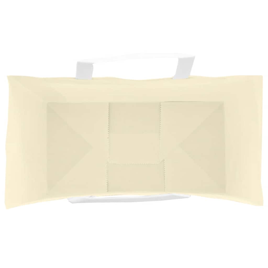 Sacchetti di Carta 50 pz con Manici Gialli 32x17x25 cm 4101999