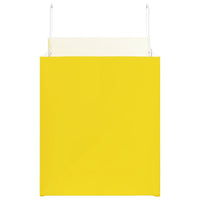 Sacchetti di Carta 50 pz con Manici Gialli 32x22x24 cm