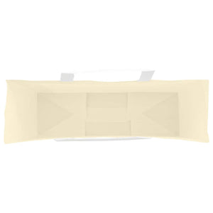 vidaXL Sacchetti di Carta 50 pz con Manici Gialli 54x15x49 cm