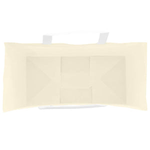 vidaXL Sacchetti di Carta 250 pz con Manici Gialli 18x8x22 cm