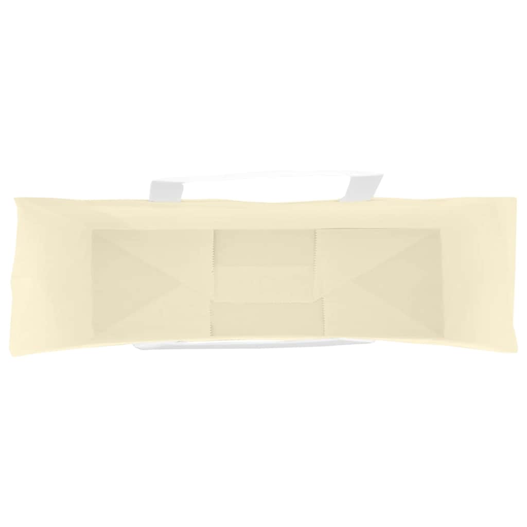 vidaXL Sacchetti di Carta 250 pz con Manici Gialli 54x15x49 cm