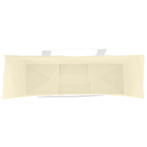 vidaXL Sacchetti di Carta 250 pz con Manici Gialli 54x15x49 cm