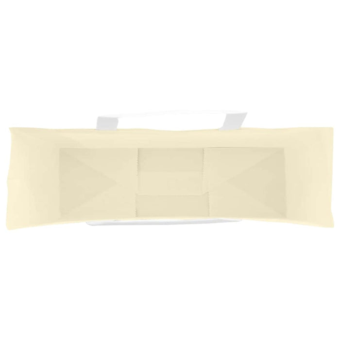 vidaXL Sacchetti di Carta 250 pz con Manici Gialli 54x15x49 cm