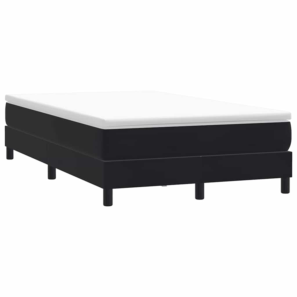 vidaXL Letto a Molle senza Materasso Nero 120x220 cm in Velluto