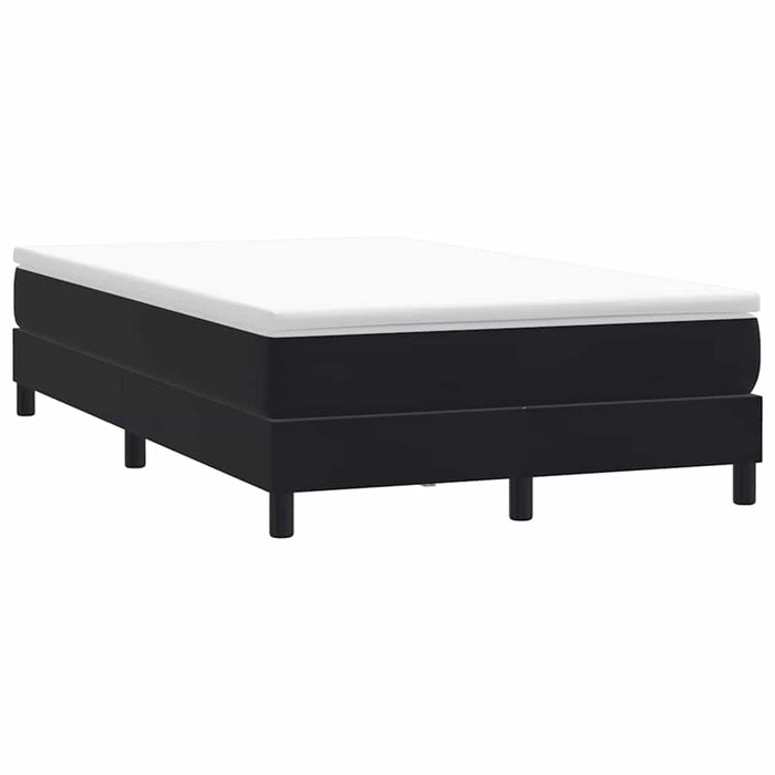 vidaXL Letto a Molle senza Materasso Nero 120x220 cm in Velluto