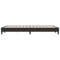 vidaXL Letto a Molle senza Materasso Nero 120x220 cm in Velluto