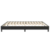 vidaXL Letto a Molle senza Materasso Nero 200x220 cm in Velluto