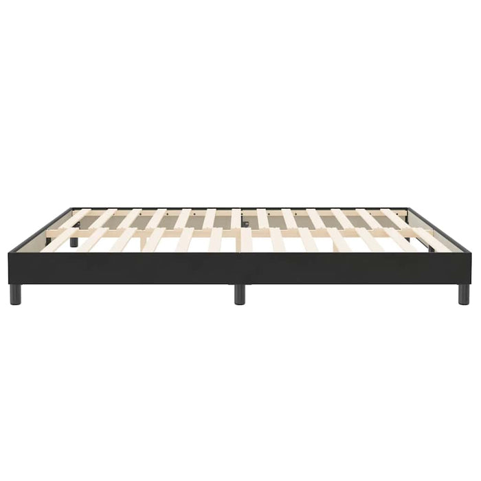 vidaXL Letto a Molle senza Materasso Nero 200x220 cm in Velluto