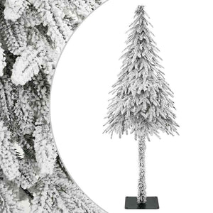 vidaXL Albero di Natale artificiale Bianco 76 x 76 x 180 cm