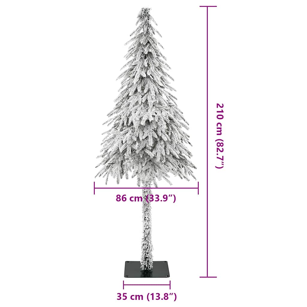 Albero di Natale artificiale Bianco 86 x 86 x 210 cm 4102781