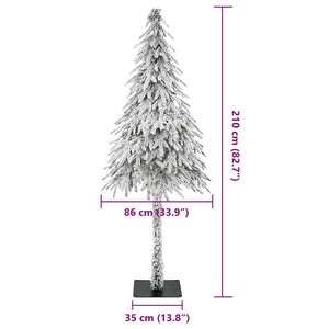 Albero di Natale artificiale Bianco 86 x 86 x 210 cm 4102781