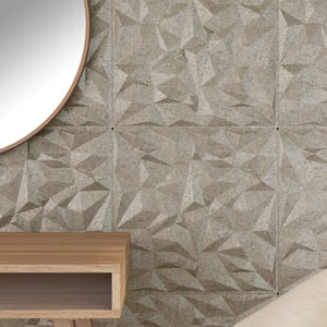 Pannelli Murali 24 pz Beton 50x50 cm XPS 6 m² Ametista 4100055