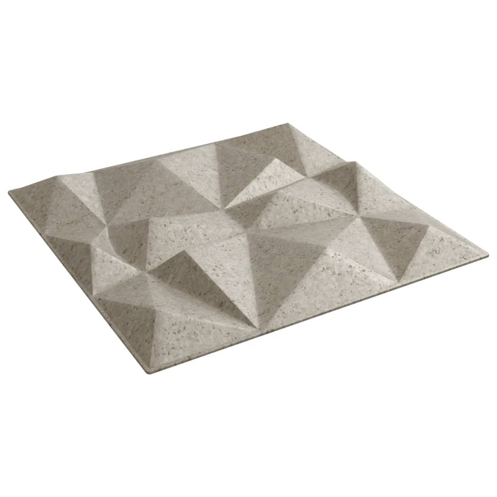 Pannelli Murali 12 pz Beton 50x50 cm XPS 3 m² Diamante 4100060