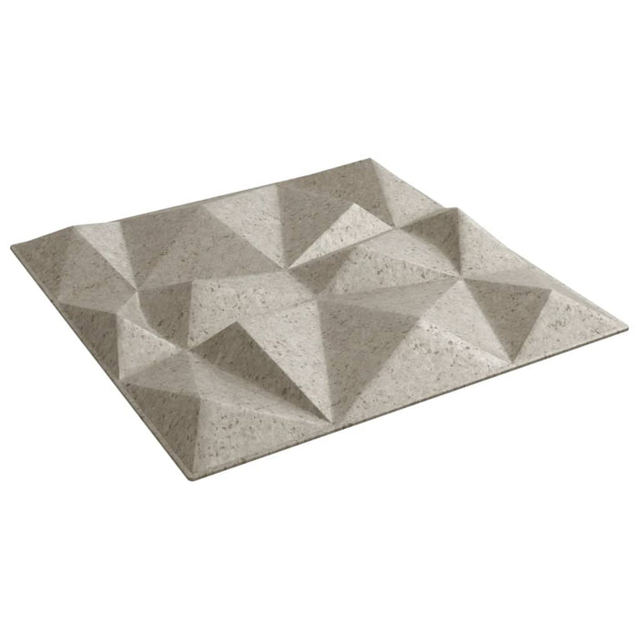 Pannelli Murali 12 pz Beton 50x50 cm XPS 3 m² Diamante 4100060