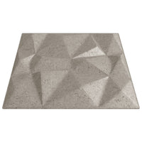 Pannelli Murali 12 pz Beton 50x50 cm XPS 3 m² Diamante 4100060