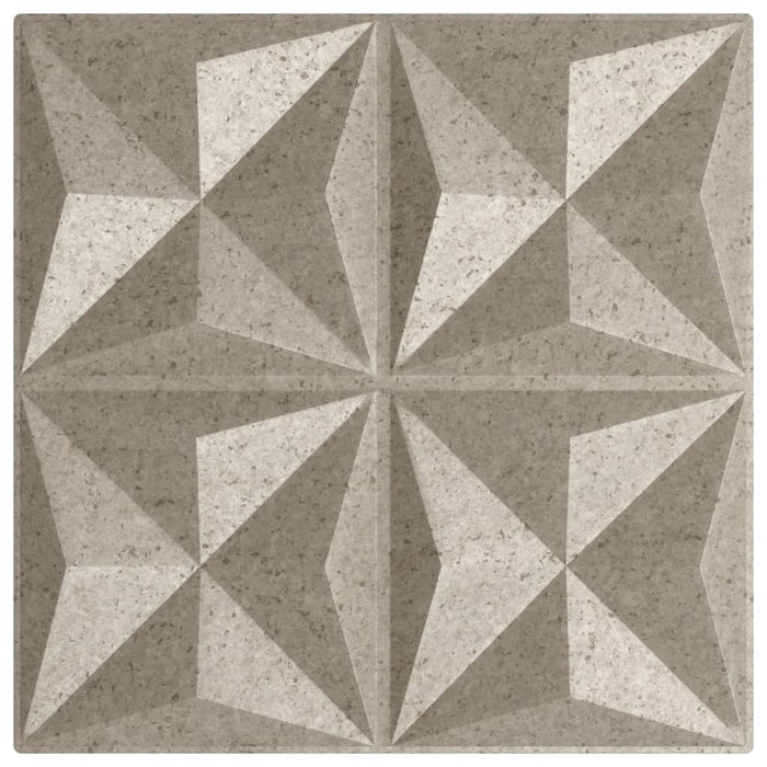 vidaXL Pannelli Murali 12 pz Beton 50x50 cm XPS 3 m² Origami