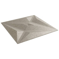 Pannelli Murali 12 pz Beton 50x50 cm XPS 3 m² Stella