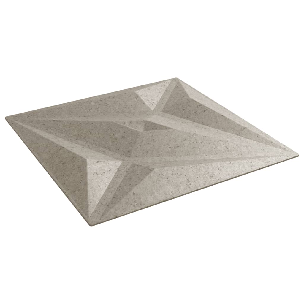 Pannelli Murali 24 pz Beton 50x50 cm XPS 6 m² Stella 4100072
