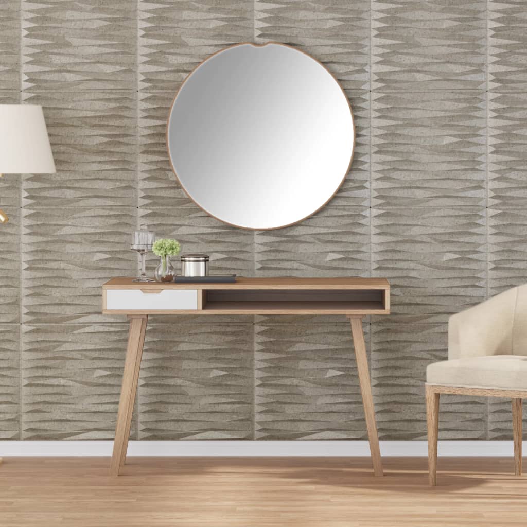 vidaXL Pannelli Murali 12 pz Beton 50x50 cm XPS 3 m² Pietra