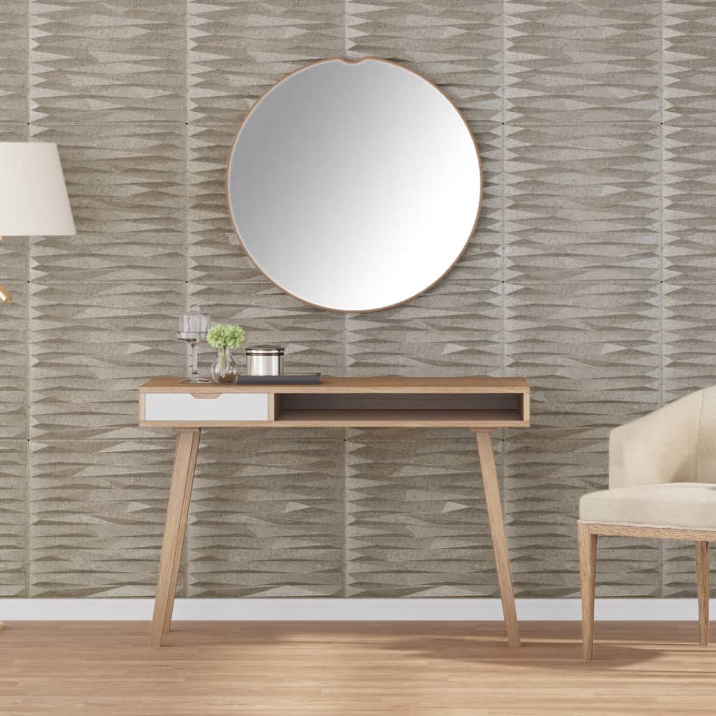 vidaXL Pannelli Murali 24 pz Beton 50x50 cm XPS 6 m² Pietra