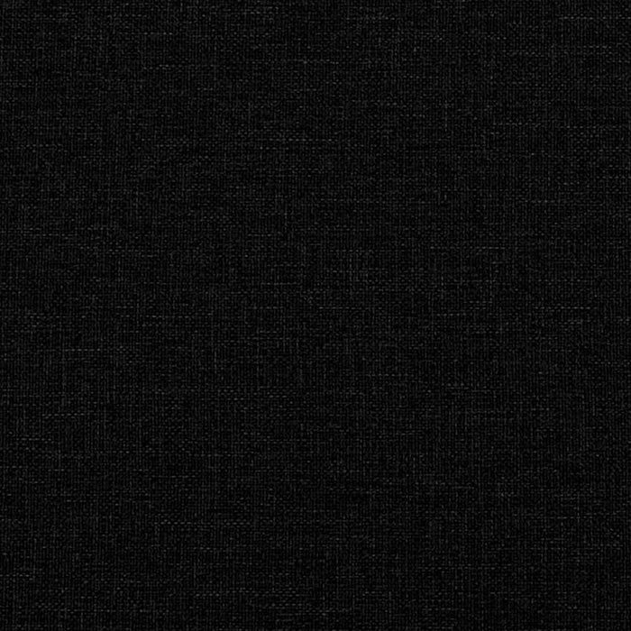 Poltrona a Dondolo con poggiapiedi Nero in Tessuto 3307999