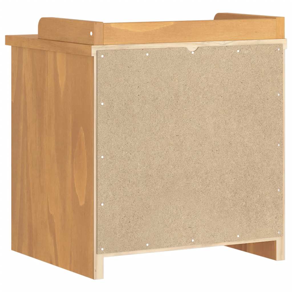 Panca da Corridoio SANDNES 45x40x50 cm Legno Massello di Pino 4010442