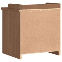 Panca da Corridoio SANDNES 45x40x50 cm Legno Massello di Pino