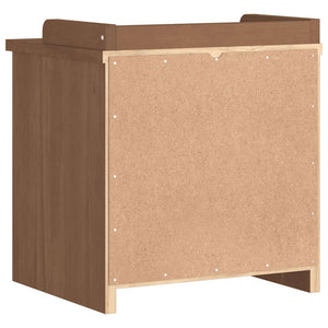 Panca da Corridoio SANDNES 45x40x50 cm Legno Massello di Pino