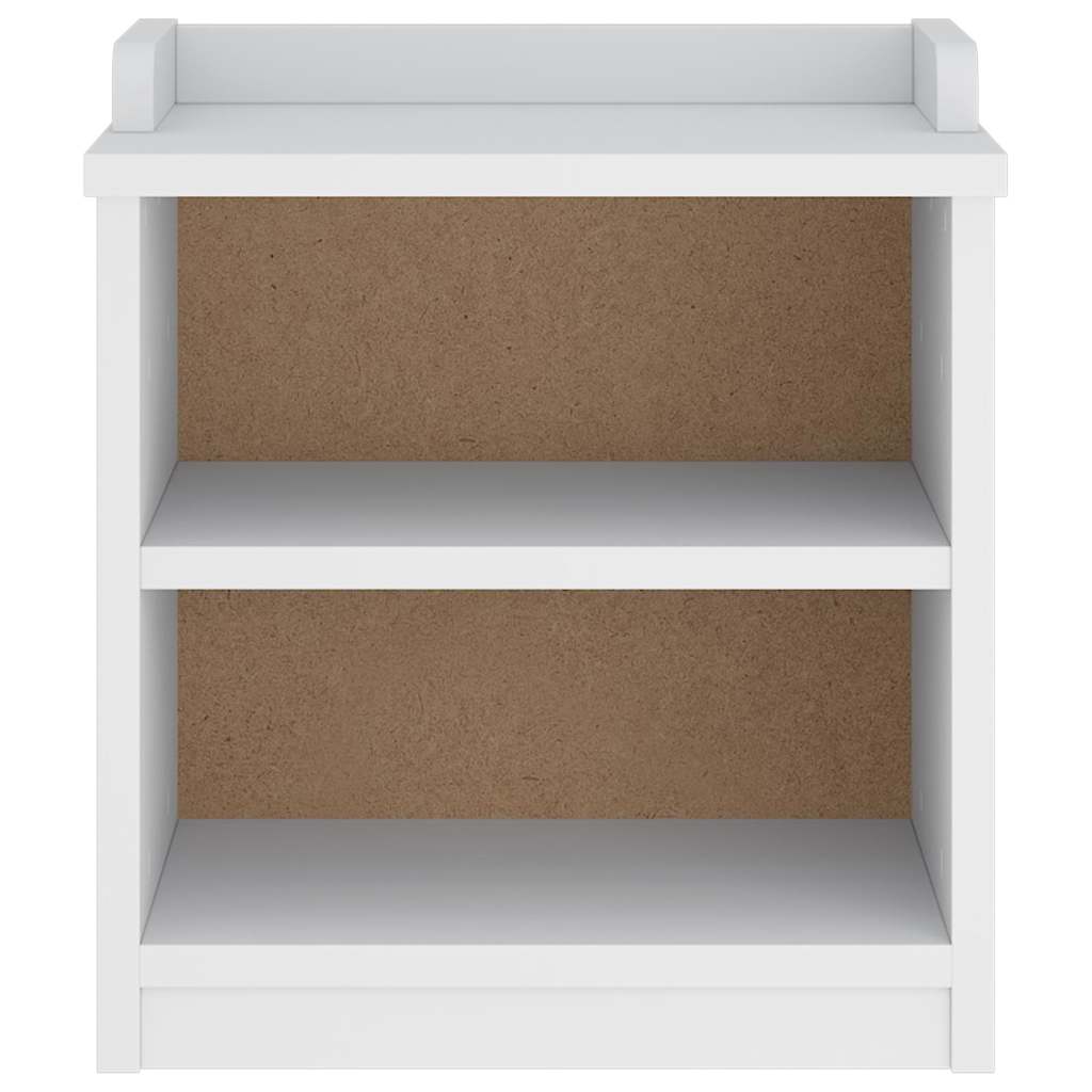 Panca da Corridoio SANDNES Bianca 45x40x50 cm in Legno di Pino 4010444