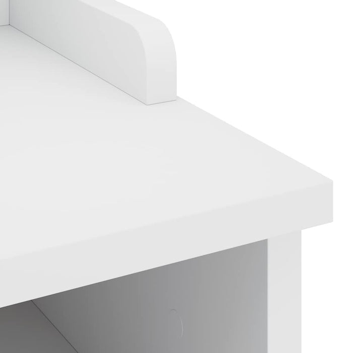 vidaXL Panca da Corridoio SANDNES Bianca 45x40x50 cm in Legno di Pino