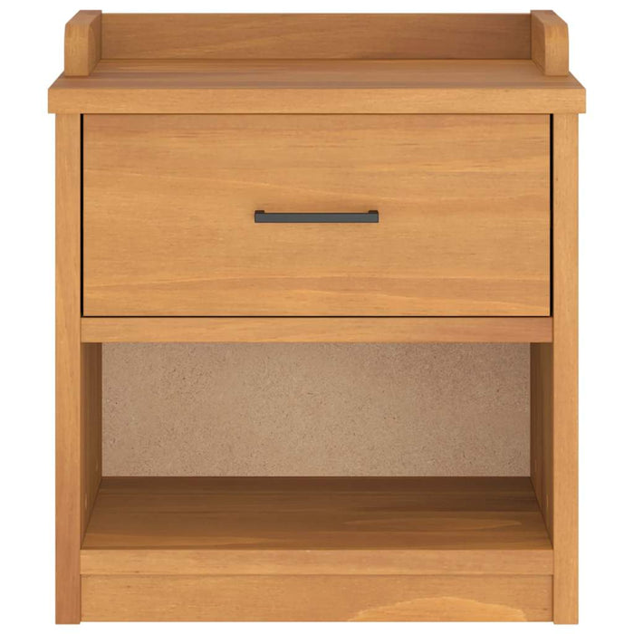 vidaXL Panca da Corridoio SANDNES 45x40x50 cm Legno Massello di Pino