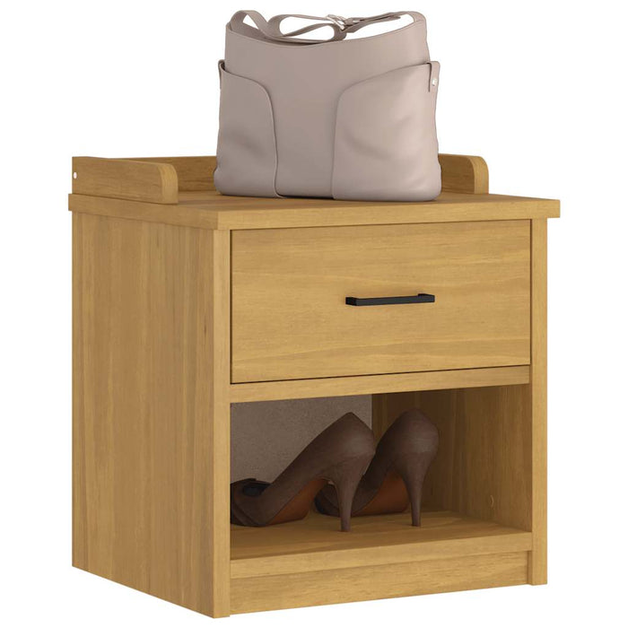 Panca da Corridoio SANDNES 45x40x50 cm Legno Massello di Pino 4010446