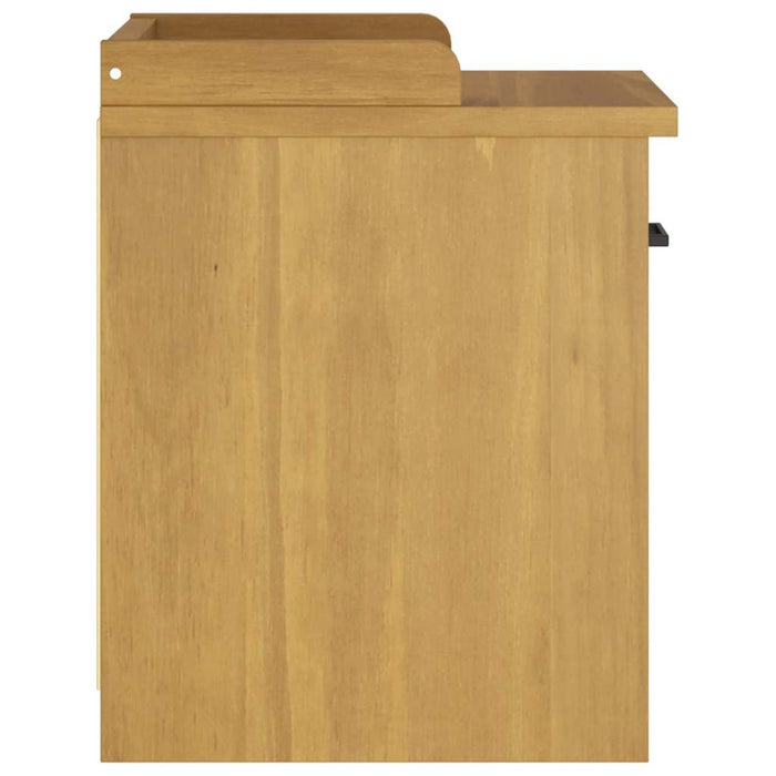 vidaXL Panca da Corridoio SANDNES 45x40x50 cm Legno Massello di Pino