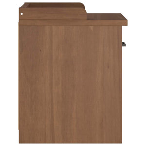 Panca da Corridoio SANDNES 45x40x50 cm Legno Massello di Pino 4010446