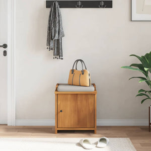 Panca da Corridoio SANDNES 45x40x50 cm Legno Massello di Pino 4010448