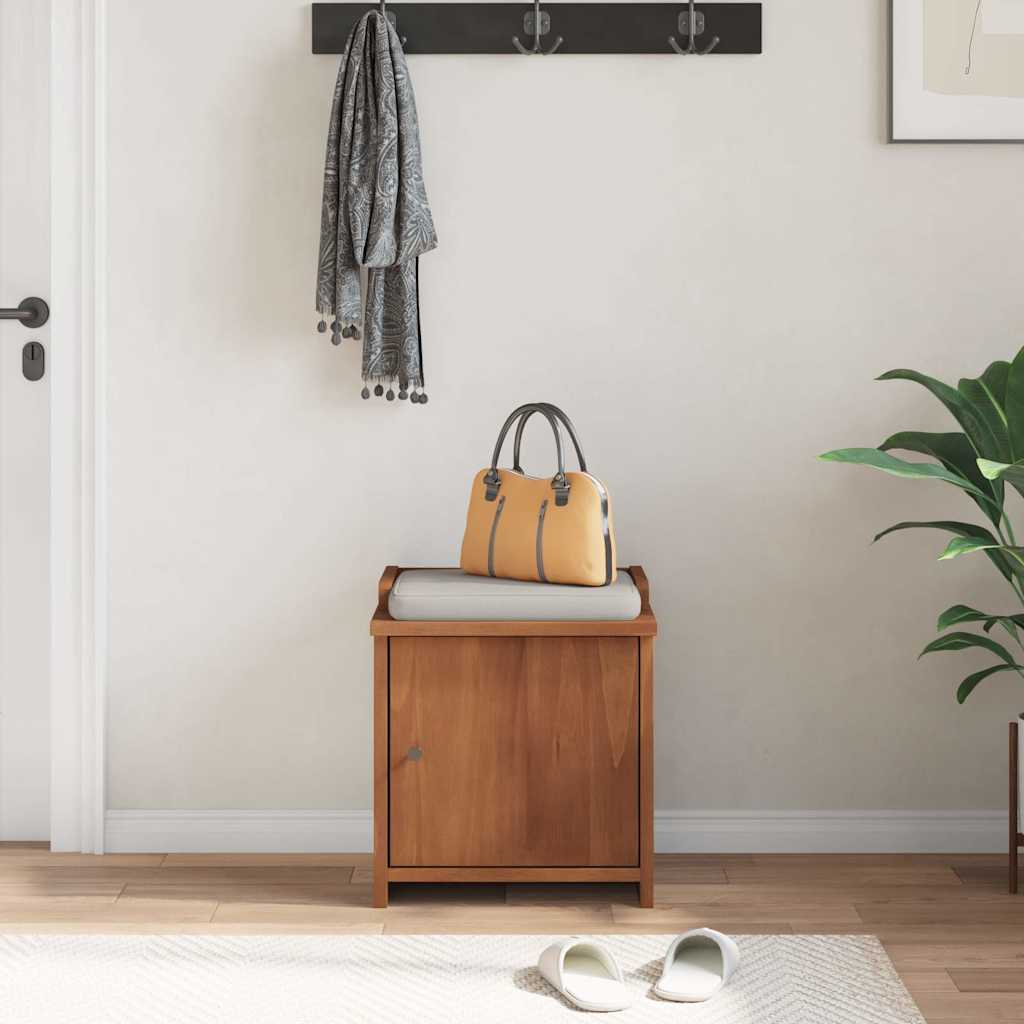 Panca da Corridoio SANDNES 45x40x50 cm Legno Massello di Pino 4010448