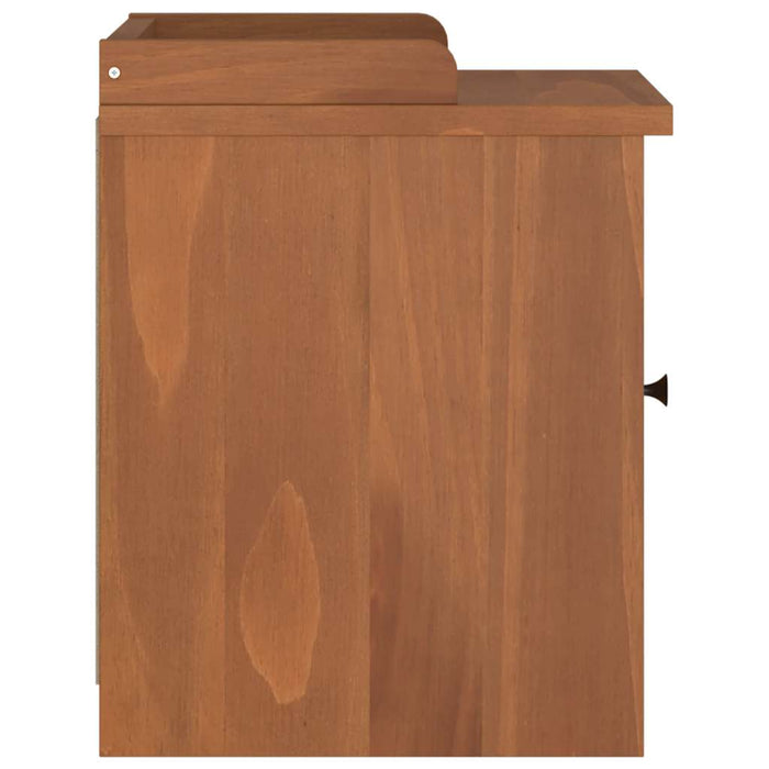 Panca da Corridoio SANDNES 45x40x50 cm Legno Massello di Pino