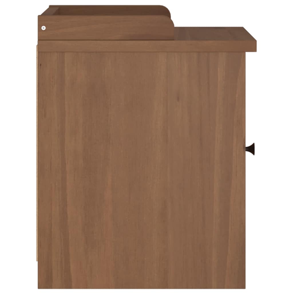 Panca da Corridoio SANDNES 45x40x50 cm Legno Massello di Pino