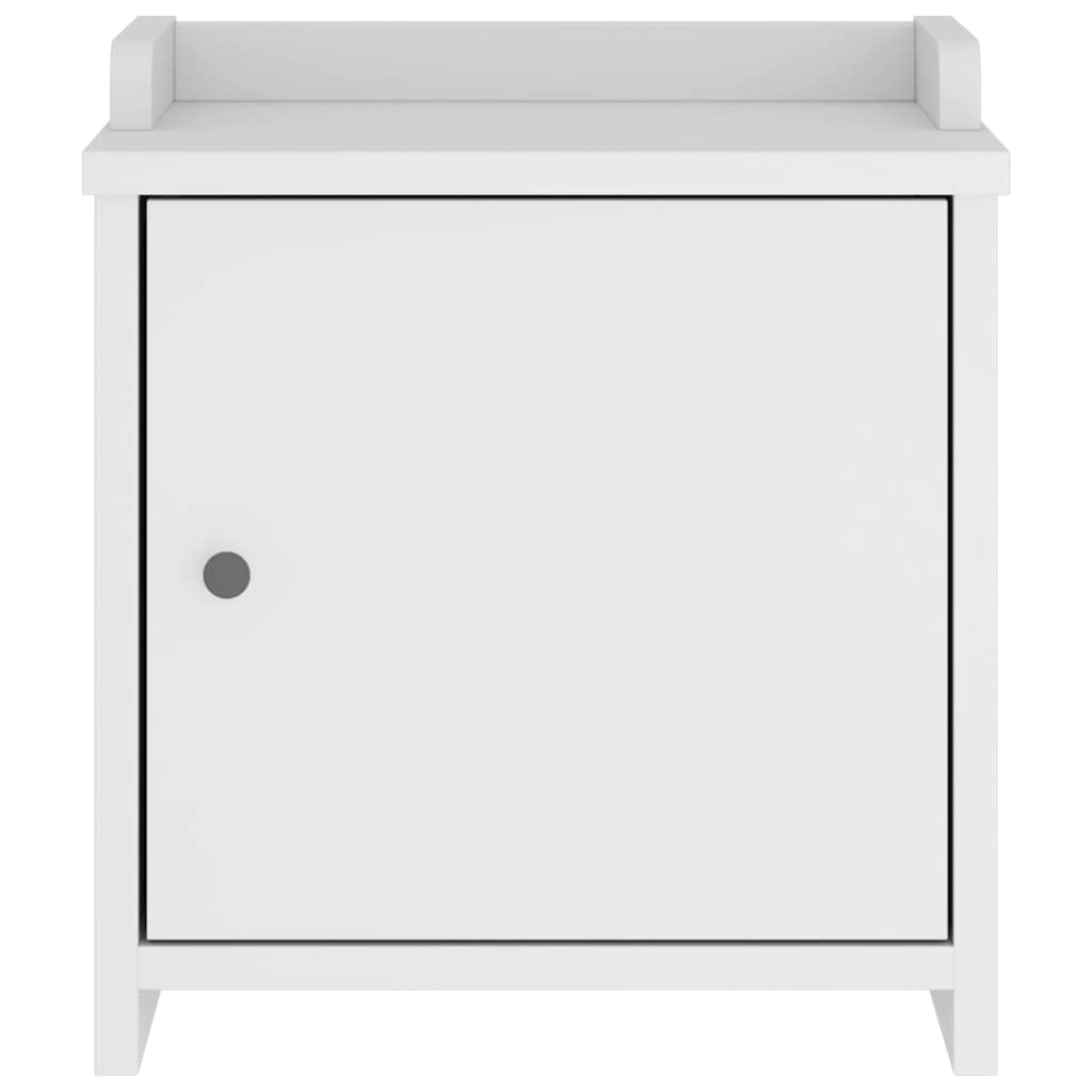 Panca da Corridoio SANDNES Bianca 45x40x50 cm in Legno di Pino 4010450