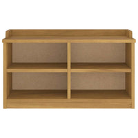 vidaXL Panca da Corridoio SANDNES 87x40x50 cm Legno Massello di Pino