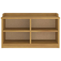 Panca da Corridoio SANDNES 87x40x50 cm Legno Massello di Pino 4010458