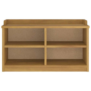 Panca da Corridoio SANDNES 87x40x50 cm Legno Massello di Pino 4010458